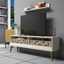 Hanah Home Mueble de TV Line - Crema